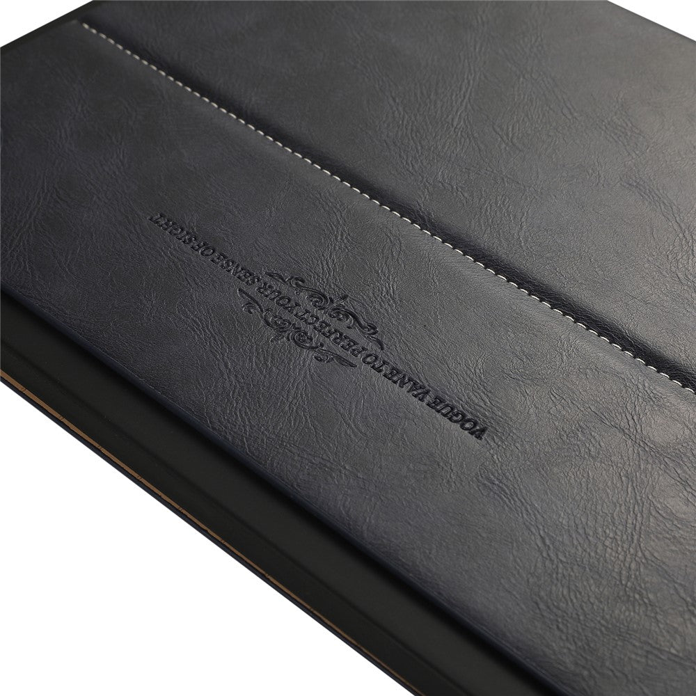 For Lenovo Tab Plus Stand Case Anti-Scratch PU Leather Tablet Flip Cover - Coffee