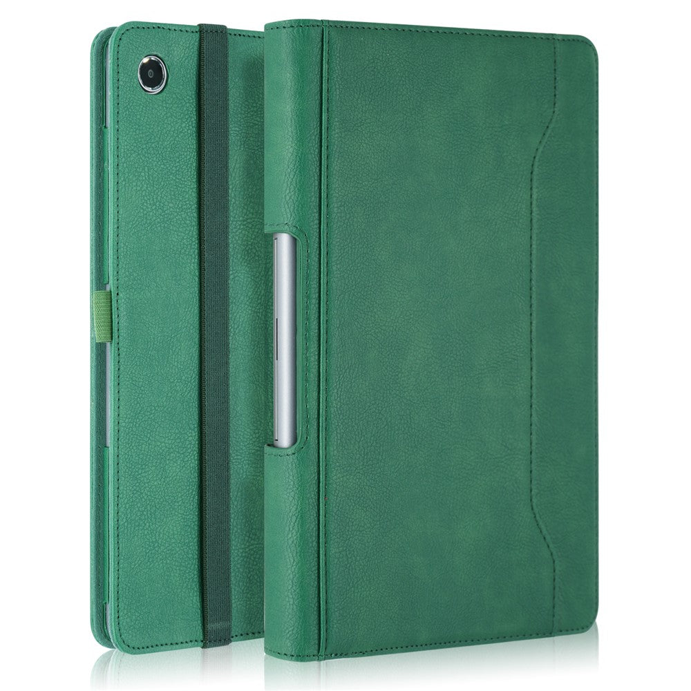 For Lenovo Tab Plus TB351FU / Xiaoxin Pad Studio 11.5 inch Case Stand PU Leather Tablet Phone Cover - Green