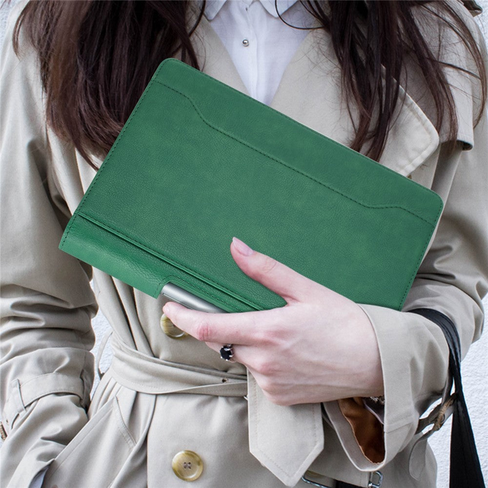 For Lenovo Tab Plus TB351FU / Xiaoxin Pad Studio 11.5 inch Case Stand PU Leather Tablet Phone Cover - Green