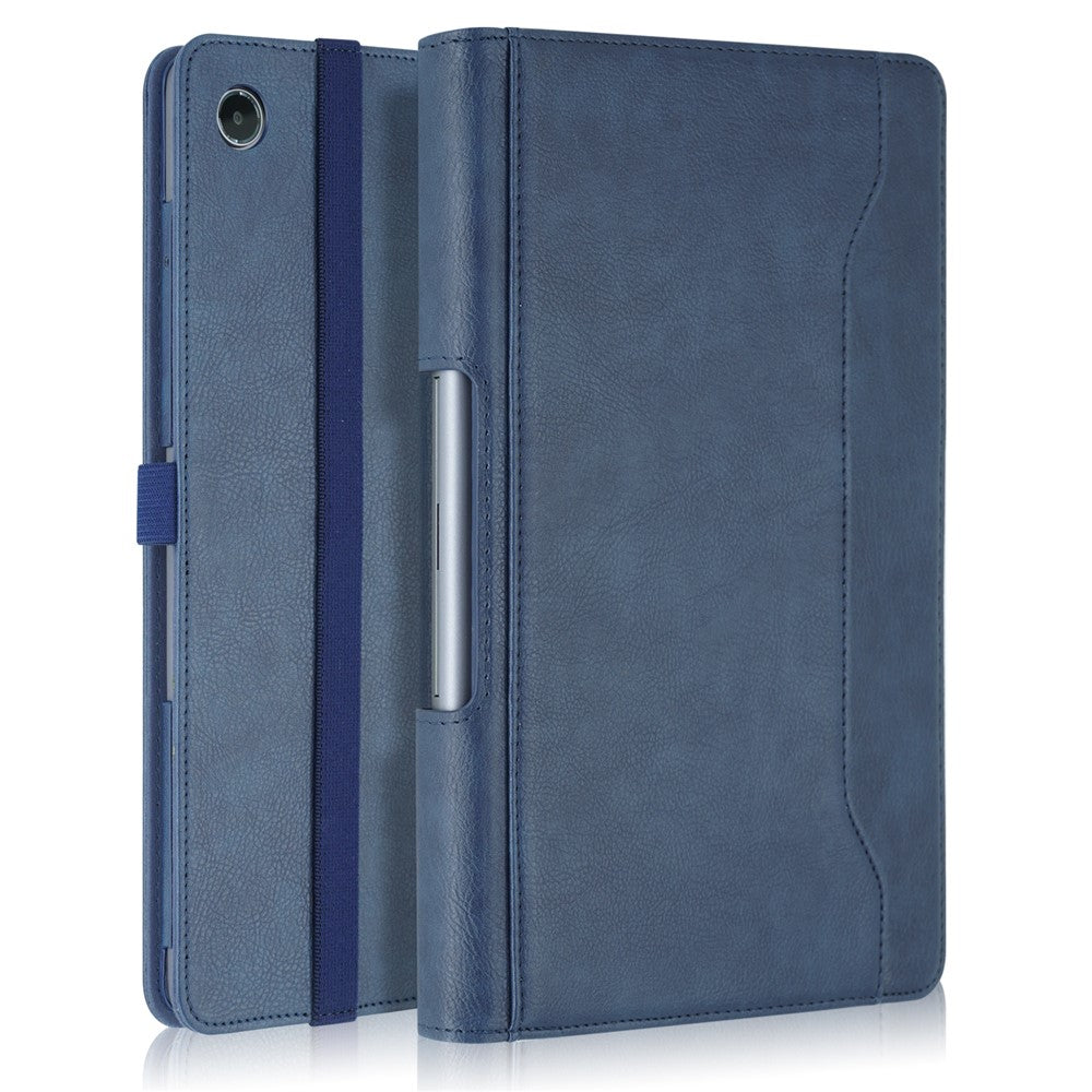 For Lenovo Tab Plus TB351FU / Xiaoxin Pad Studio 11.5 inch Case Stand PU Leather Tablet Phone Cover - Blue
