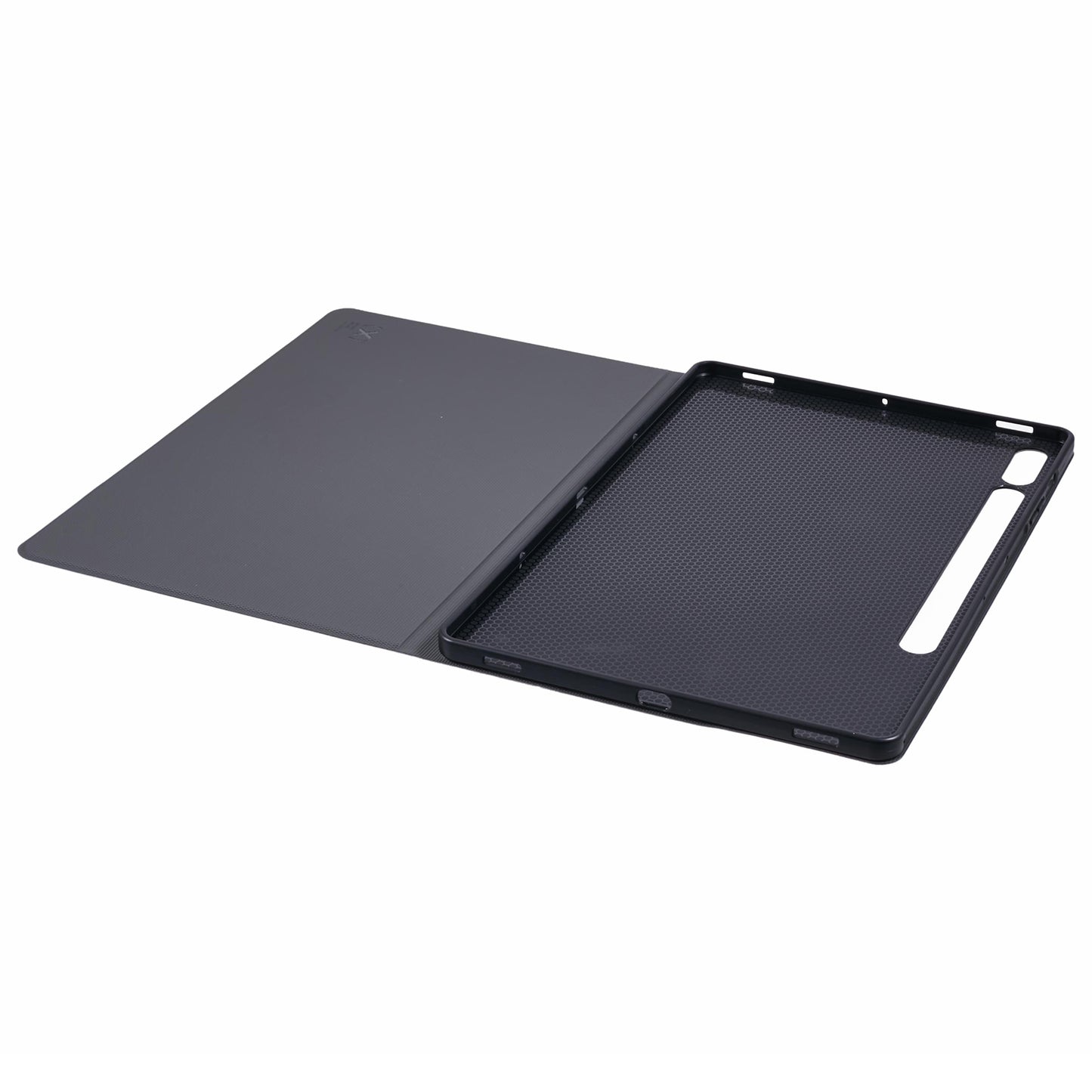 X-LEVEL For Samsung Galaxy Tab S9+ X810, X816B, X818U / Tab S9 FE+ Case Cloth Texture Leather Tablet Cover - Grey