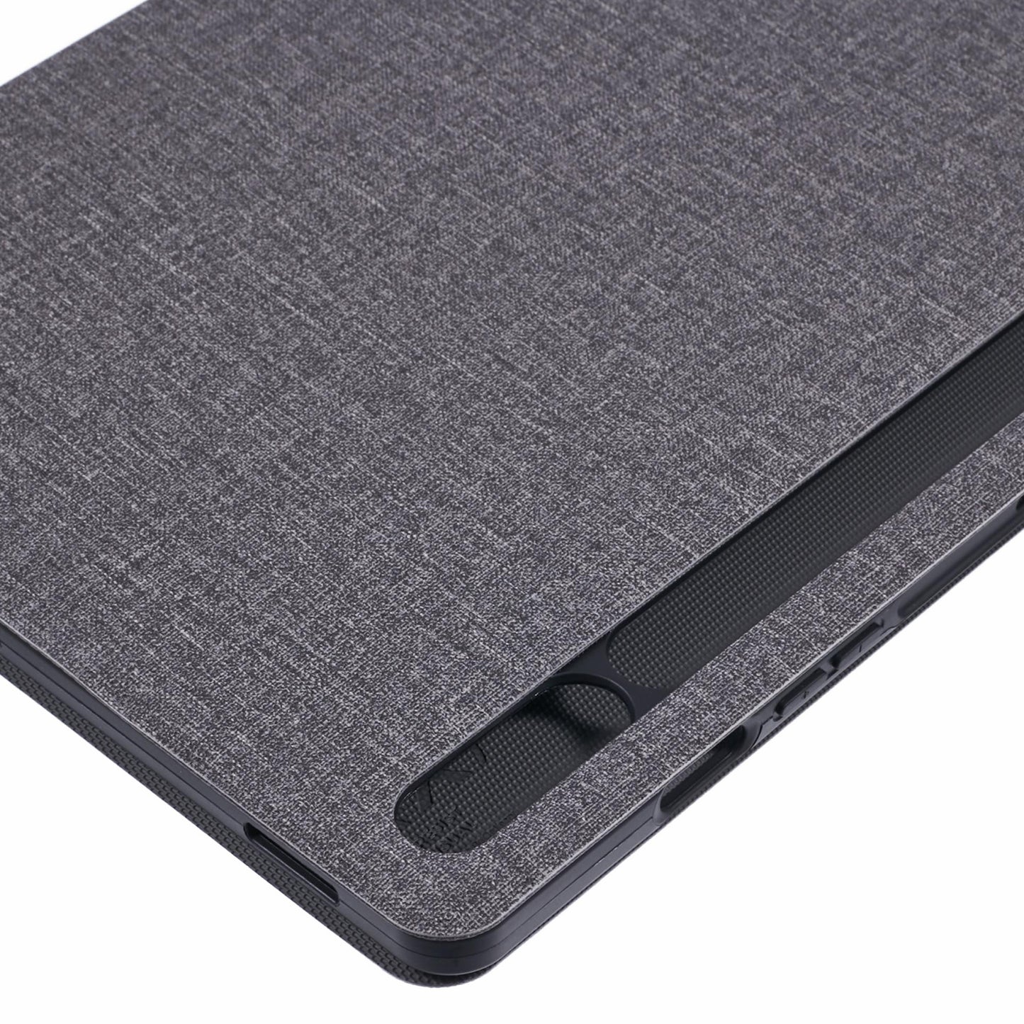 X-LEVEL For Samsung Galaxy Tab S9+ X810, X816B, X818U / Tab S9 FE+ Case Cloth Texture Leather Tablet Cover - Grey
