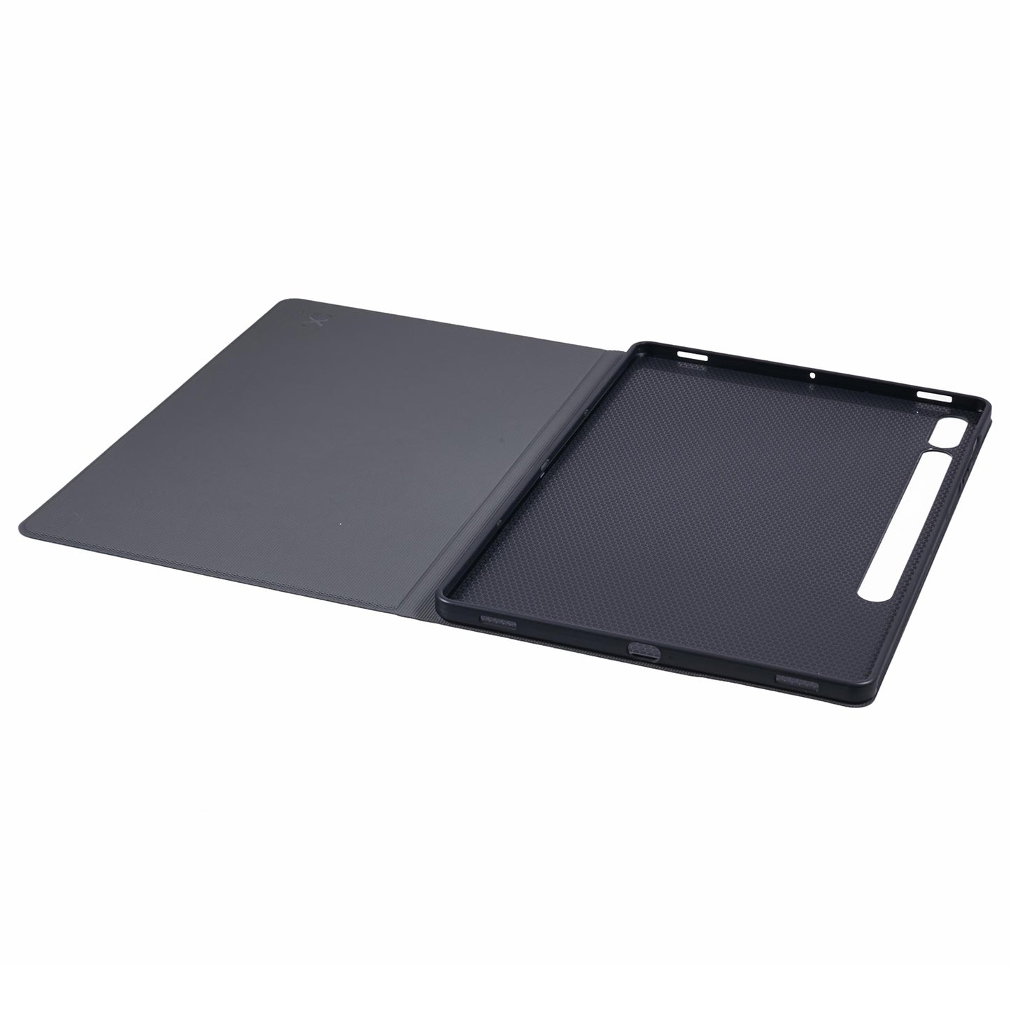 X-LEVEL For Samsung Galaxy Tab S9+ X810, X816B, X818U / Tab S9 FE+ Case Cloth Texture Leather Tablet Cover - Green