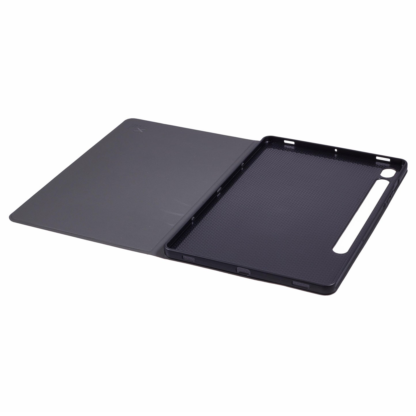 X-LEVEL For Samsung Galaxy Tab S9 X710, X716B, X718U / Tab S9 FE Case Cloth Texture Leather Tablet Cover - Brown