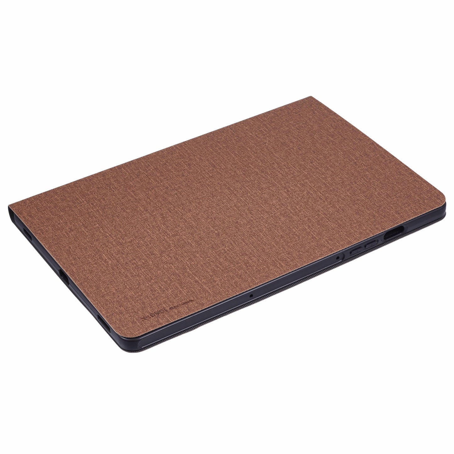 X-LEVEL For Samsung Galaxy Tab S9 X710, X716B, X718U / Tab S9 FE Case Cloth Texture Leather Tablet Cover - Brown