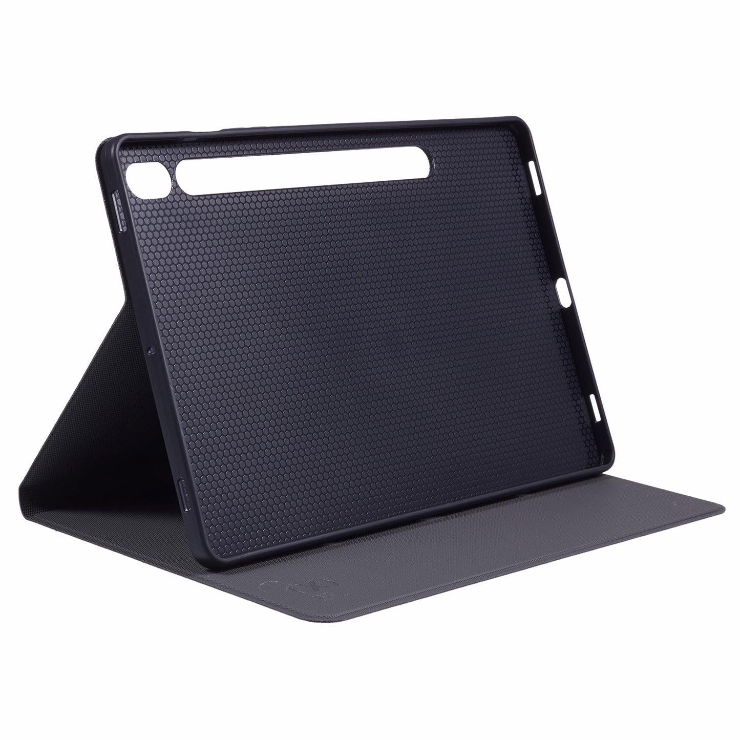 X-LEVEL For Samsung Galaxy Tab S9 X710, X716B, X718U / Tab S9 FE Case Cloth Texture Leather Tablet Cover - Black