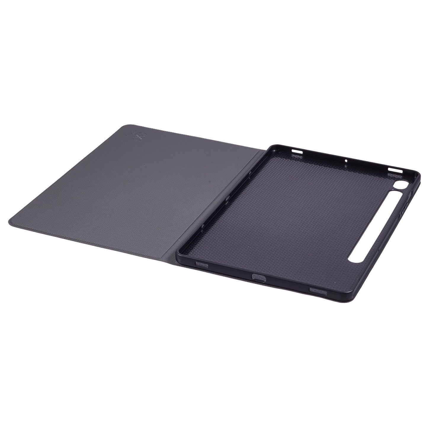 X-LEVEL For Samsung Galaxy Tab S9 X710, X716B, X718U / Tab S9 FE Case Cloth Texture Leather Tablet Cover - Grey