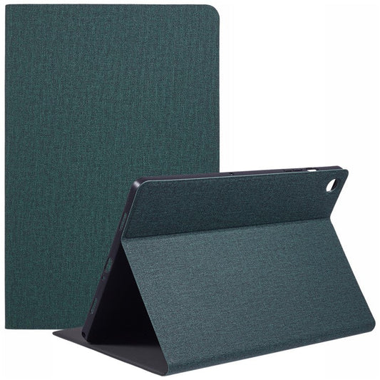 X-LEVEL For Samsung	Galaxy Tab A9+ X216B, X210, X218 Case Cloth Texture Leather Tablet Cover - Green