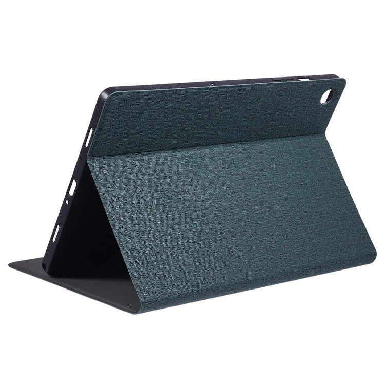 X-LEVEL For Samsung	Galaxy Tab A9+ X216B, X210, X218 Case Cloth Texture Leather Tablet Cover - Green
