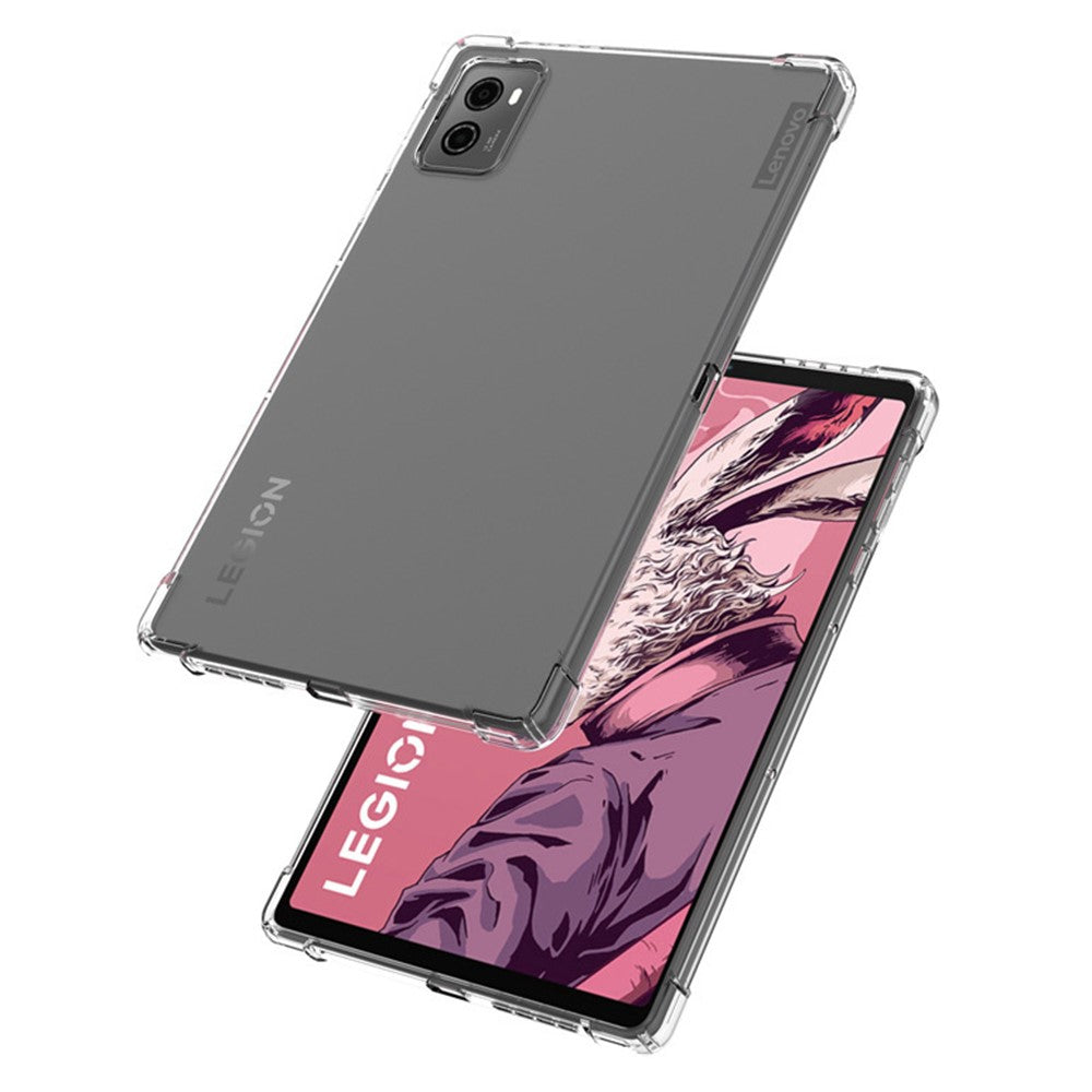 For Lenovo Legion Y700 (2025) Case Four Corner Shockproof Clear Tablet TPU Cover