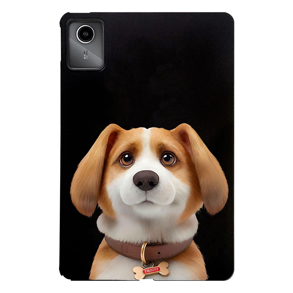 For Lenovo Tab M11 Case Pattern Printing Slim TPU Tablet Protective Cover - Harrier Beagle