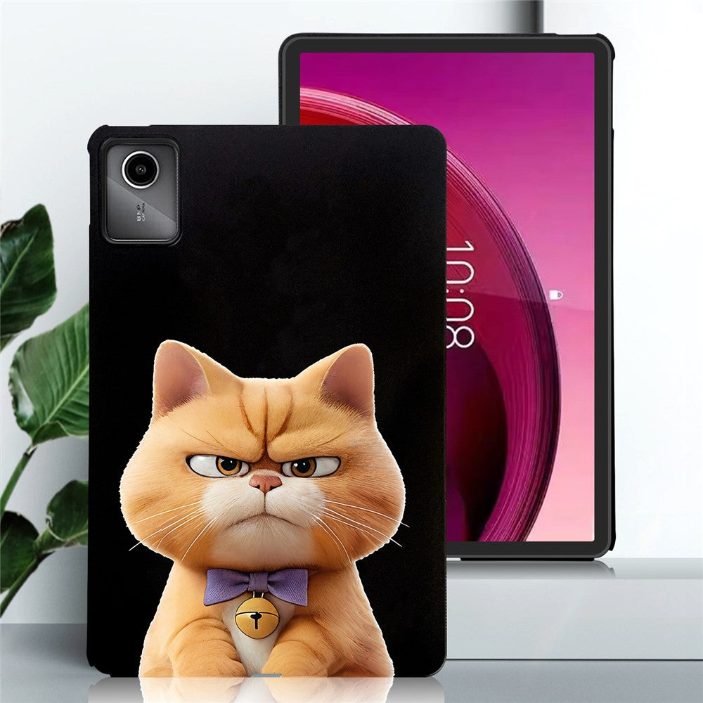 For Lenovo Tab M11 Case Pattern Printing Slim TPU Tablet Protective Cover - Garfield Cat