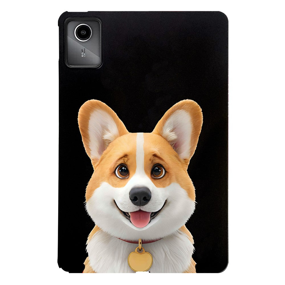 For Lenovo Tab M11 Case Pattern Printing Slim TPU Tablet Protective Cover - Corgi