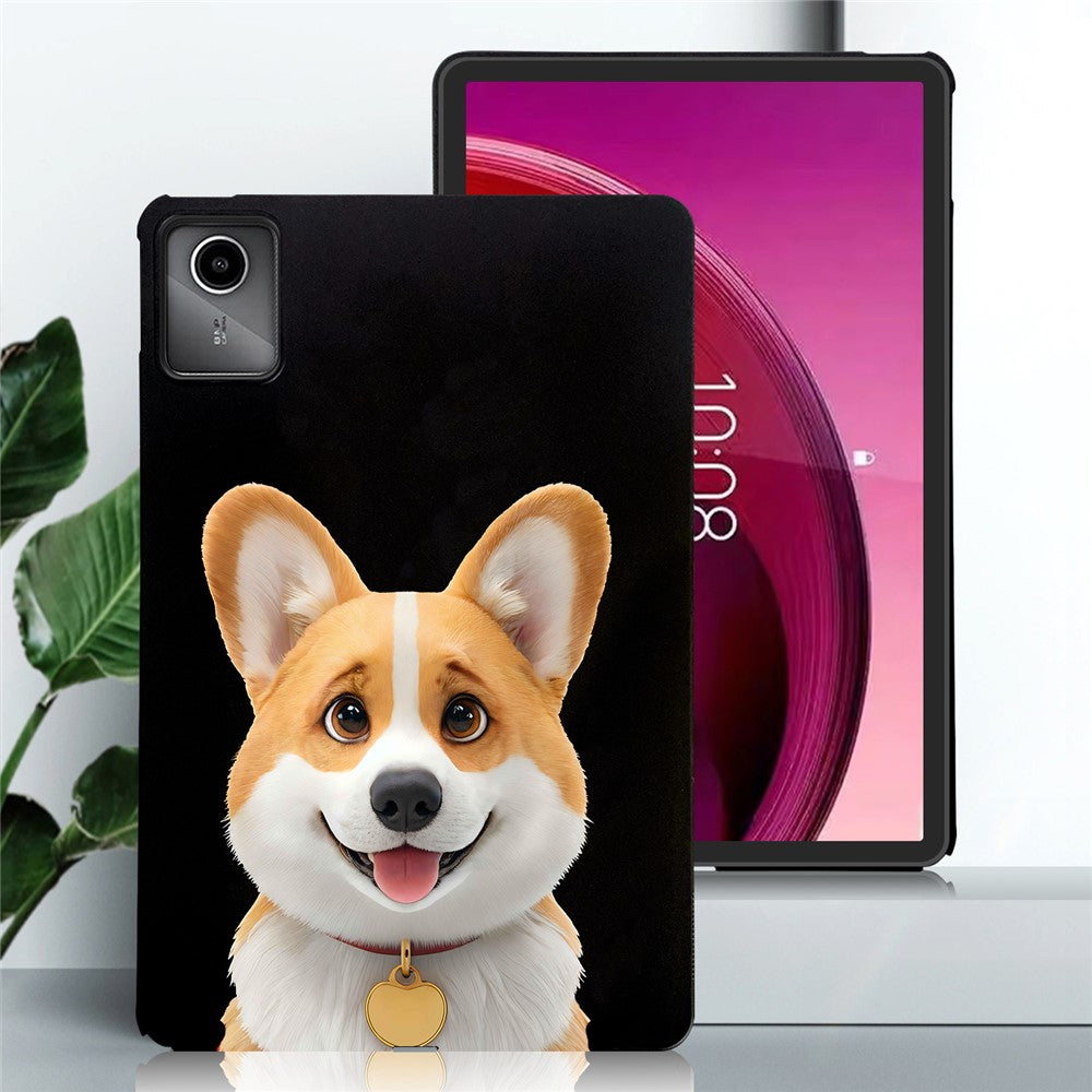 For Lenovo Tab M11 Case Pattern Printing Slim TPU Tablet Protective Cover - Corgi