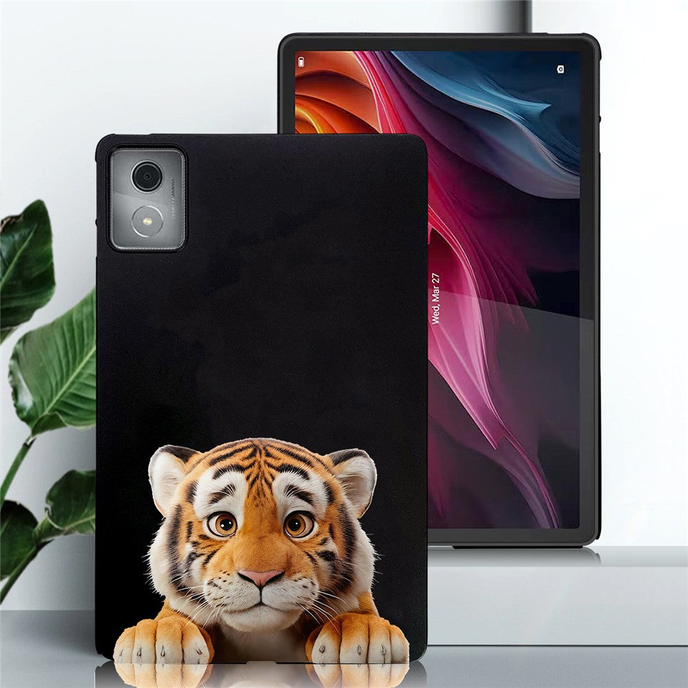 For Lenovo Tab M11 Plus Case Pattern Printing Slim TPU Tablet Protective Cover - Garfield Cat