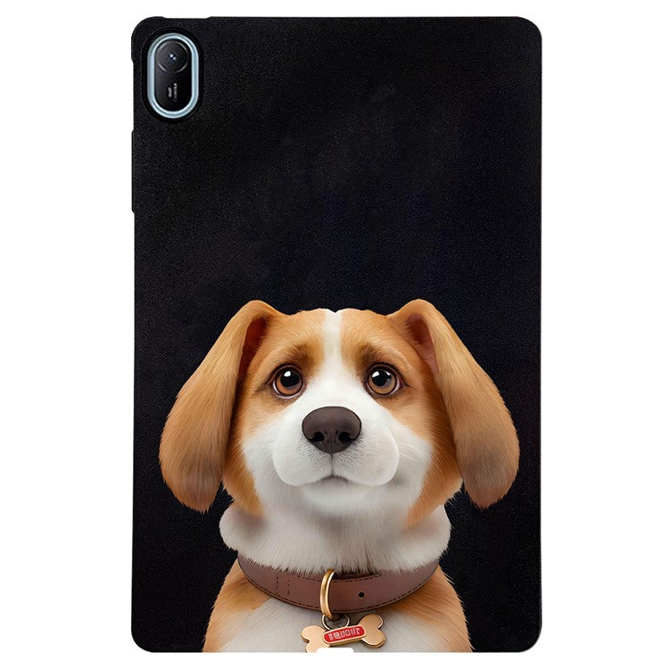 For Huawei MatePad SE 11 Case Pattern Printing Slim TPU Tablet Protective Cover - Harrier Beagle