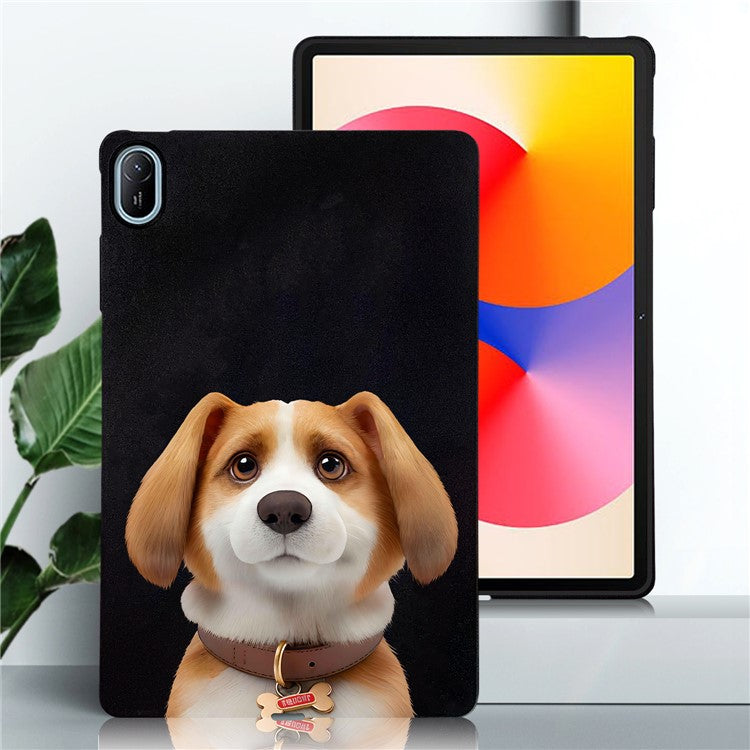 For Huawei MatePad SE 11 Case Pattern Printing Slim TPU Tablet Protective Cover - Harrier Beagle