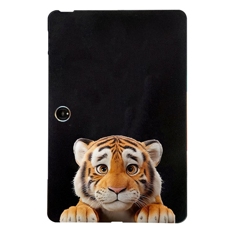 TPU Case For Oppo Pad Neo  /  Pad Air 2  /  OnePlus Pad Go Pattern Printing Slim Tablet Protective Cover - Little Tiger