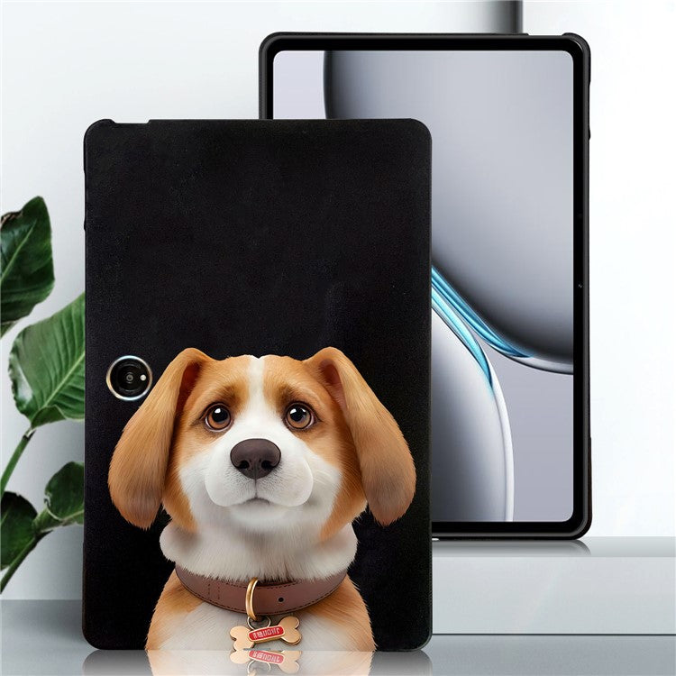 For OnePlus Pad 2 Case Pattern Printing Slim TPU Tablet Protective Cover - Harrier Beagle