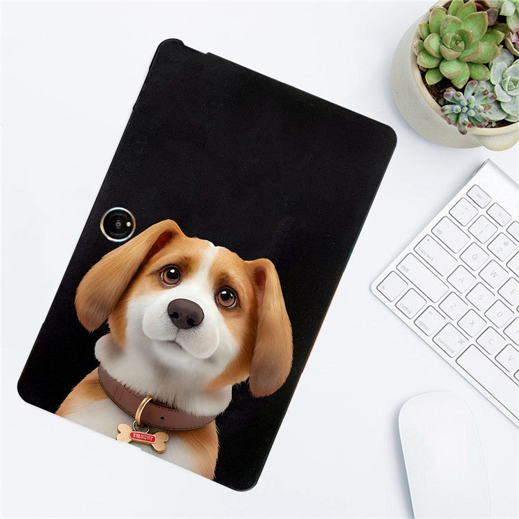 For OnePlus Pad 2 Case Pattern Printing Slim TPU Tablet Protective Cover - Harrier Beagle