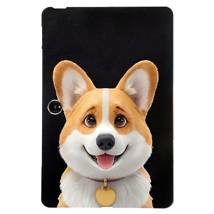 For OnePlus Pad 2 Case Pattern Printing Slim TPU Tablet Protective Cover - Corgi