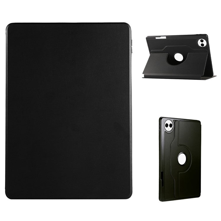 For Huawei MatePad Pro 12.2 (2024) Case Stand Leather Tablet Cover - Black