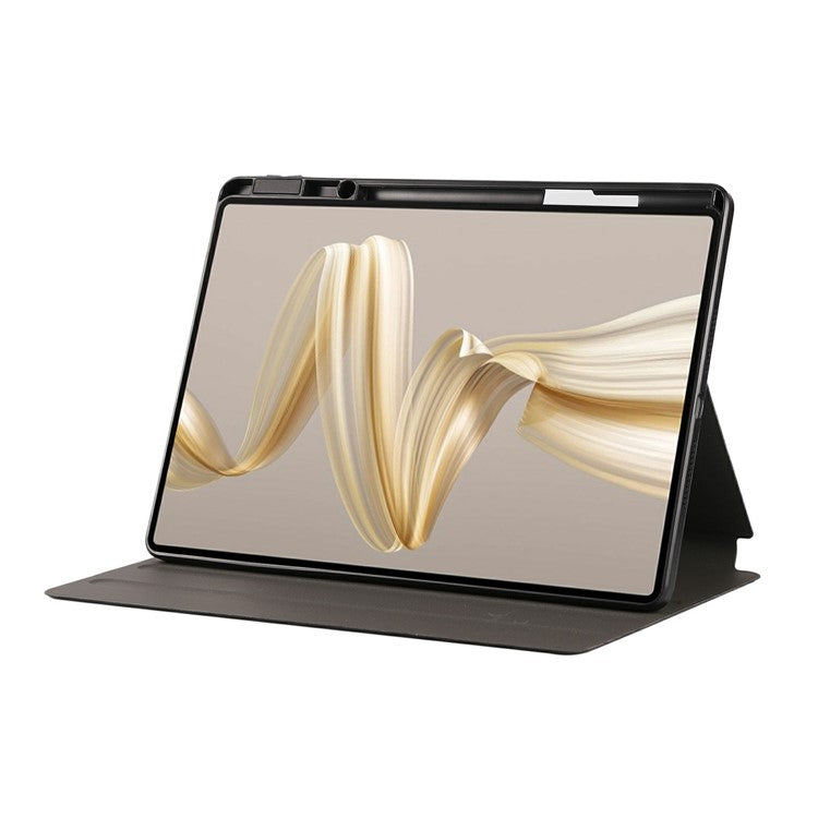 For Huawei MatePad Pro 12.2 (2024) Case Stand Leather Tablet Cover - Black