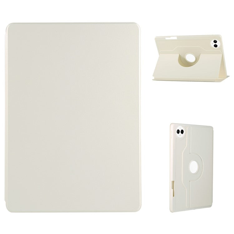 For Huawei MatePad Pro 12.2 (2024) Case Stand Leather Tablet Cover - White
