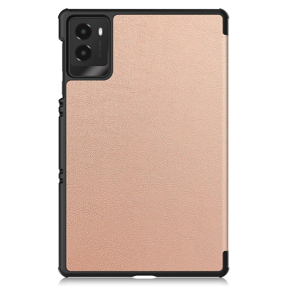 For Lenovo Legion Y700 (2025) Case Anti-Drop Leather Stand Tablet Cover - Rose Gold