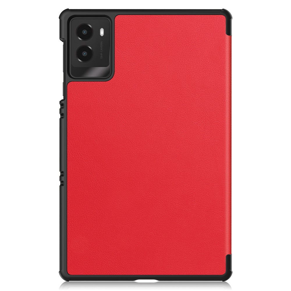 For Lenovo Legion Y700 (2025) Case Anti-Drop Leather Stand Tablet Cover - Red
