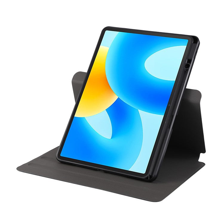 For Huawei MatePad Air (2024) Case Stand Leather Tablet Cover - Black
