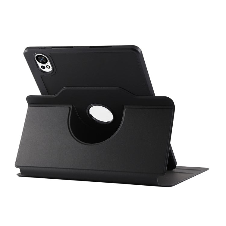 For Huawei MatePad Air (2024) Case Stand Leather Tablet Cover - Black