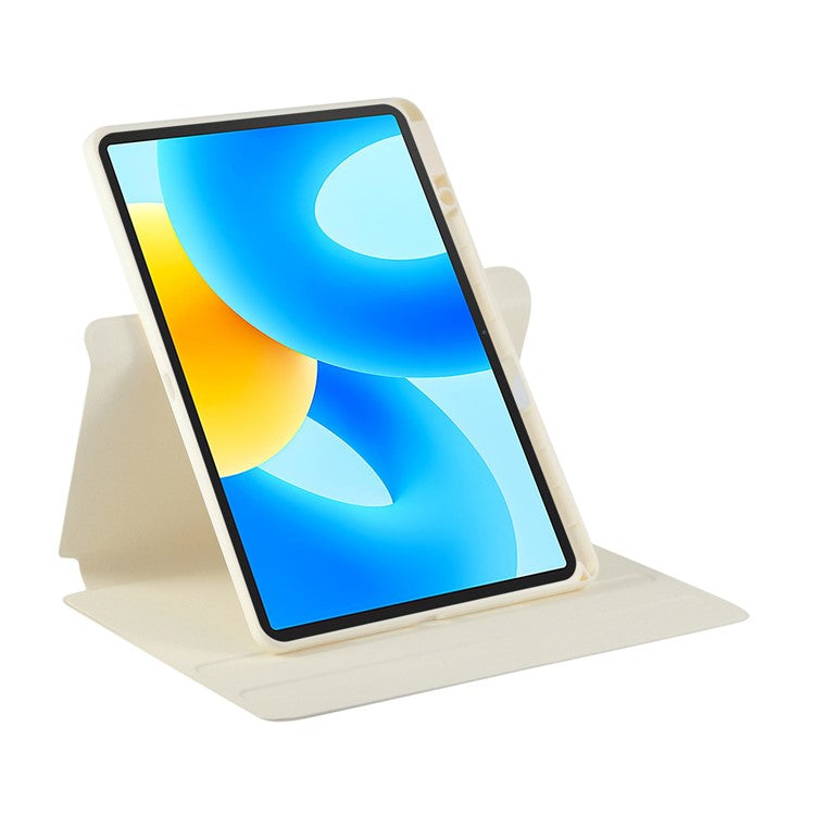 For Huawei MatePad Air (2024) Case Stand Leather Tablet Cover - White