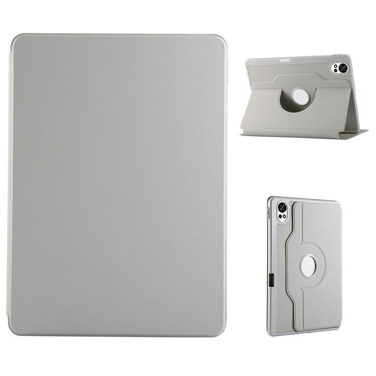 For Huawei MatePad Air (2024) Case Stand Leather Tablet Cover - Grey