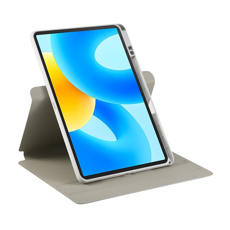 For Huawei MatePad Air (2024) Case Stand Leather Tablet Cover - Grey