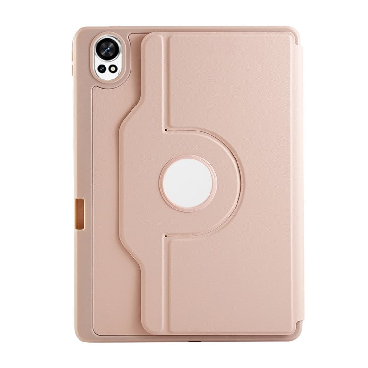 For Huawei MatePad Air (2024) Case Stand Leather Tablet Cover - Rose Gold