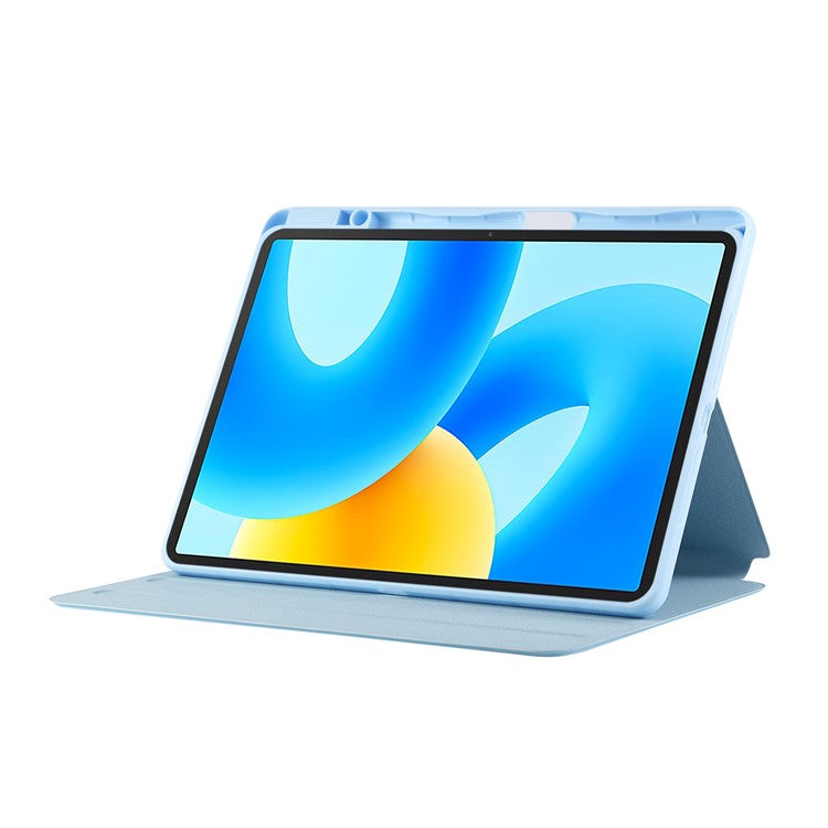 For Huawei MatePad Air (2024) Case Stand Leather Tablet Cover - Blue