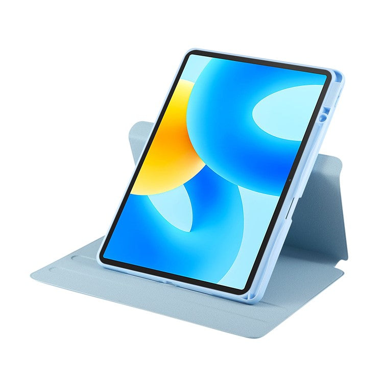 For Huawei MatePad Air (2024) Case Stand Leather Tablet Cover - Blue
