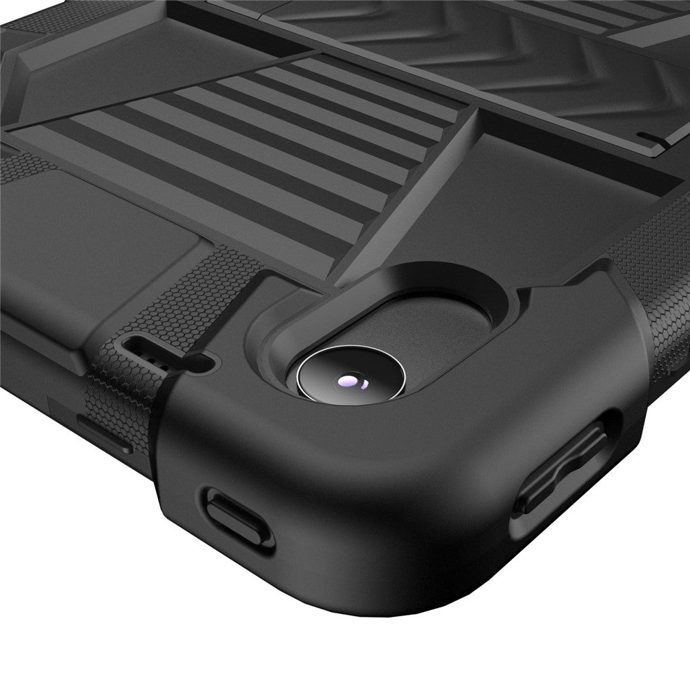 Tablet Case For Lenovo Tab M11 TB330FU 331FC / K11 / Xiaoxin Pad 11 2024 PC + Silicone Shockproof Protective Cover with Kickstand - Black