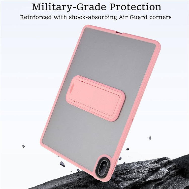 For Huawei MatePad SE 11 Case with Kickstand TPU + PC Skin-Touch Tablet Cover - Pink