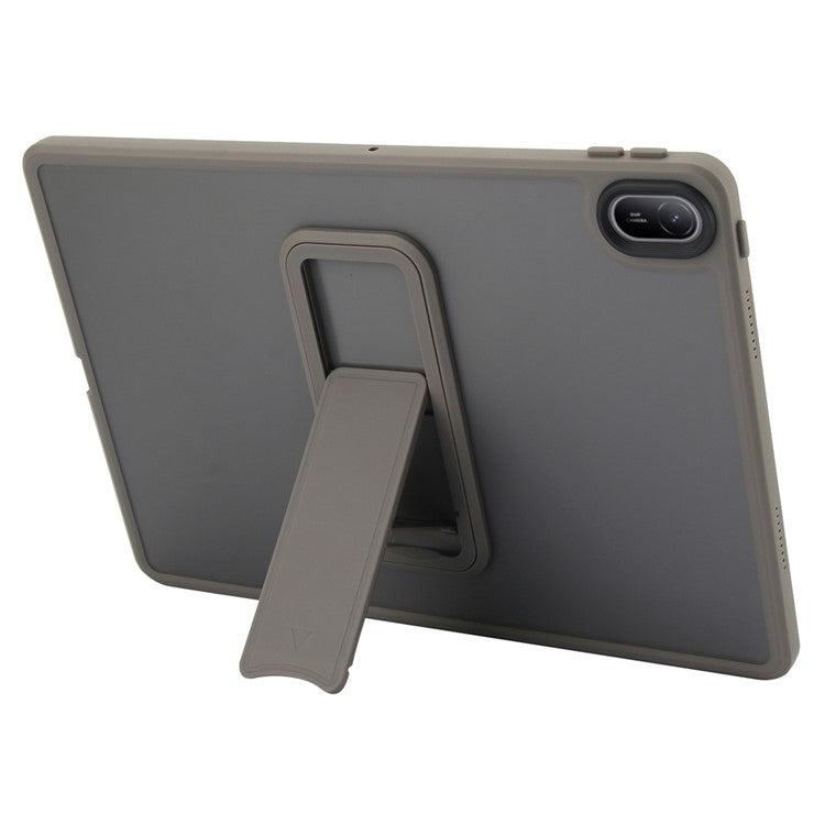 For Huawei MatePad SE 11 Case with Kickstand TPU + PC Skin-touch Tablet Cover - Grey