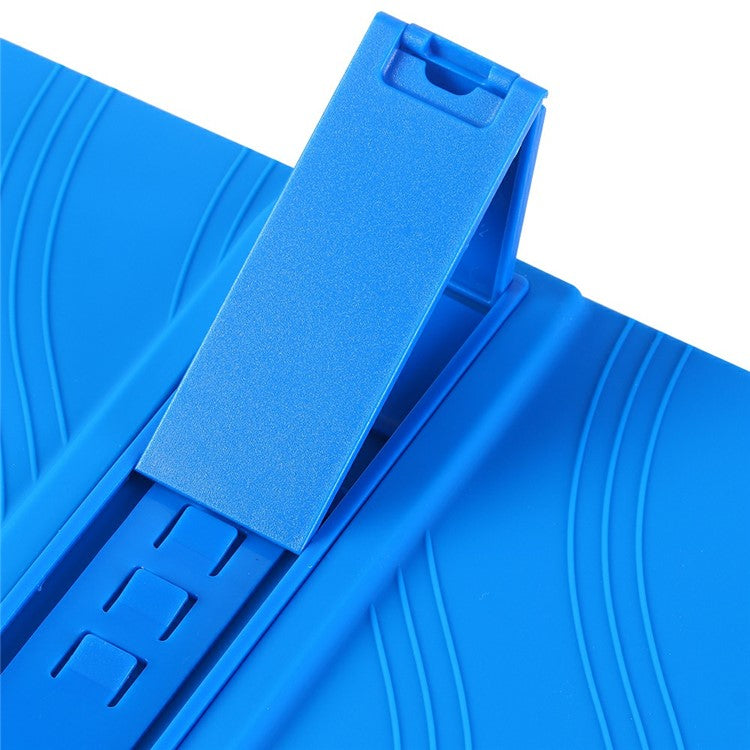 For Huawei MatePad SE 11 Silicone Case with Kickstand Rugged Protective Cover - Baby Blue