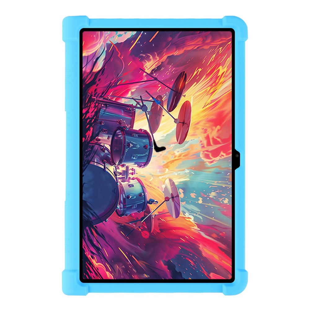 For Lenovo Xiaoxin Pad Studio 11.5 inch / Tab Plus Silicone Case with Kickstand Rugged Protective Cover - Baby Blue
