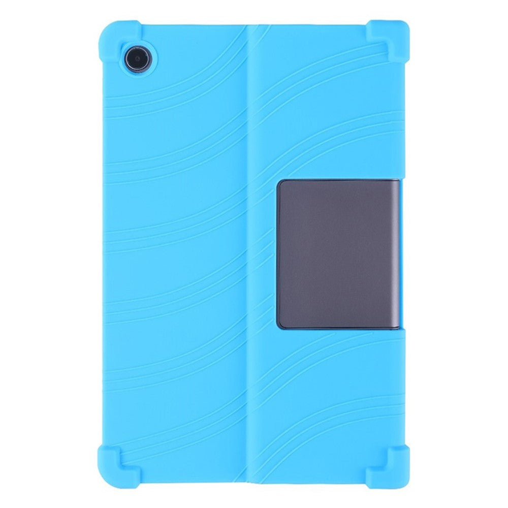 For Lenovo Xiaoxin Pad Studio 11.5 inch / Tab Plus Silicone Case with Kickstand Rugged Protective Cover - Baby Blue