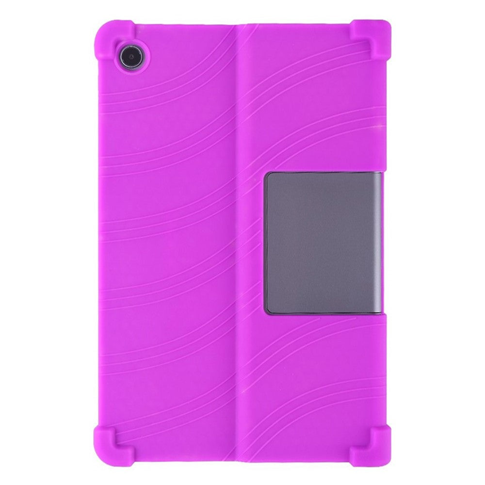 For Lenovo Xiaoxin Pad Studio 11.5 inch / Tab Plus Silicone Case with Kickstand Rugged Protective Cover - Purple