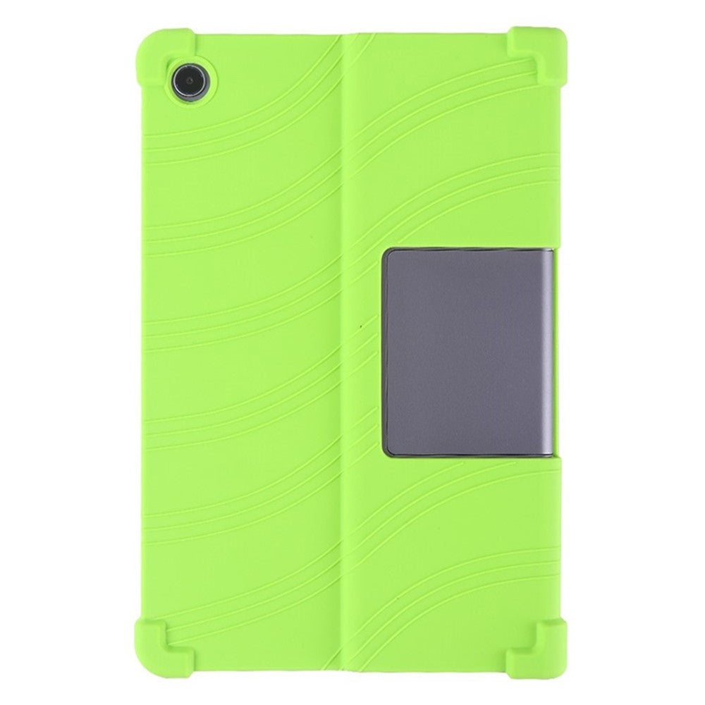 For Lenovo Xiaoxin Pad Studio 11.5 inch / Tab Plus Silicone Case with Kickstand Rugged Protective Cover - Green