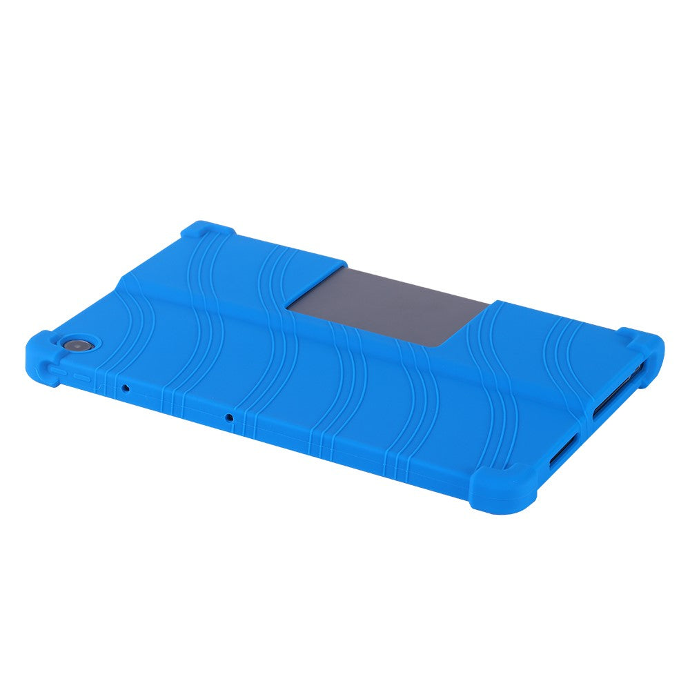 For Lenovo Xiaoxin Pad Studio 11.5 inch / Tab Plus Silicone Case with Kickstand Rugged Protective Cover - Green