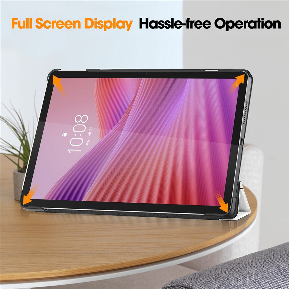 For Lenovo Tab TB311FU Pro Case Pattern Print Leather Stand Tablet Cover - Cat