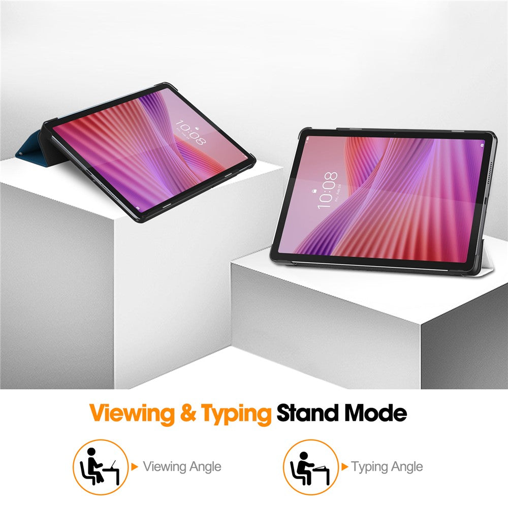 For Lenovo Tab TB311FU Pro Case Pattern Print Leather Stand Tablet Cover - Cat