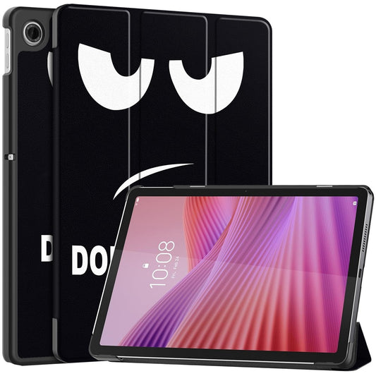 For Lenovo Tab TB311FU Pro Case Pattern Print Leather Stand Tablet Cover - Don't Touch Me